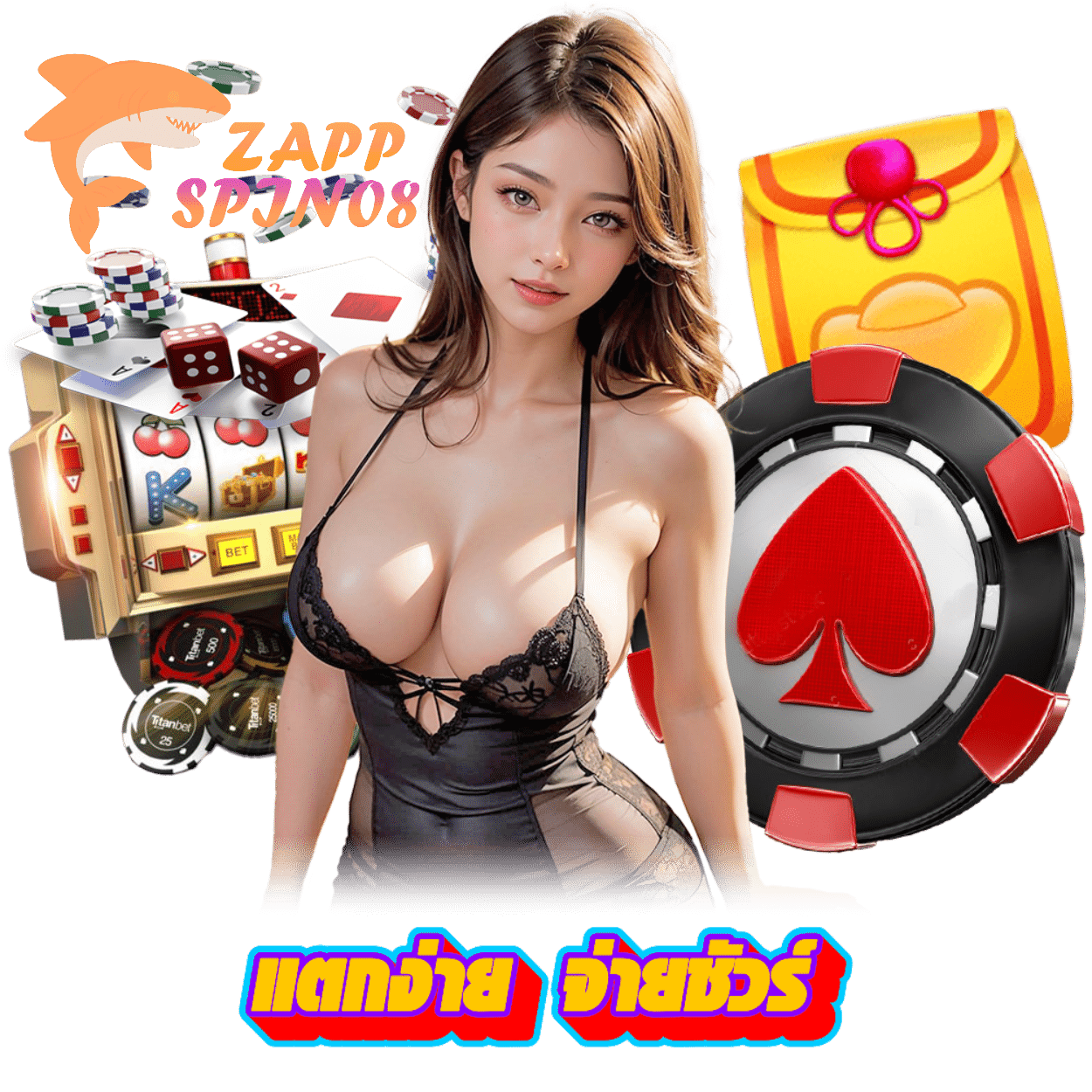 ทางเข้า ZAPPSPIN08